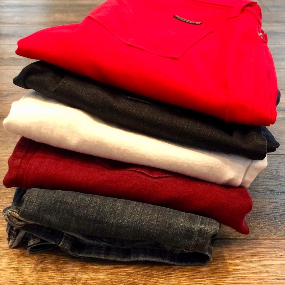 5 pairs of HUDSON jeans size 27